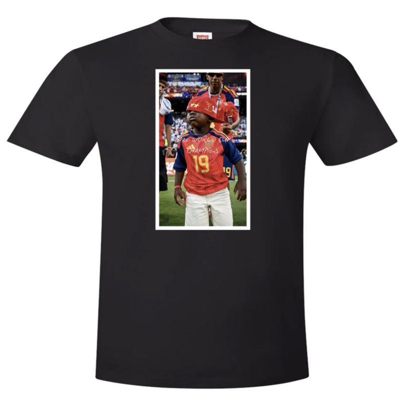 Yamal "Little Brother" Champions Tee – Black
